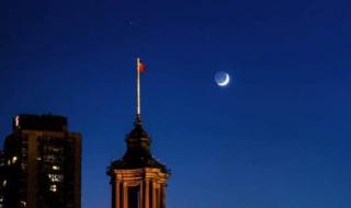 多地夜空上演金星伴月 今天晚上什么星伴月
